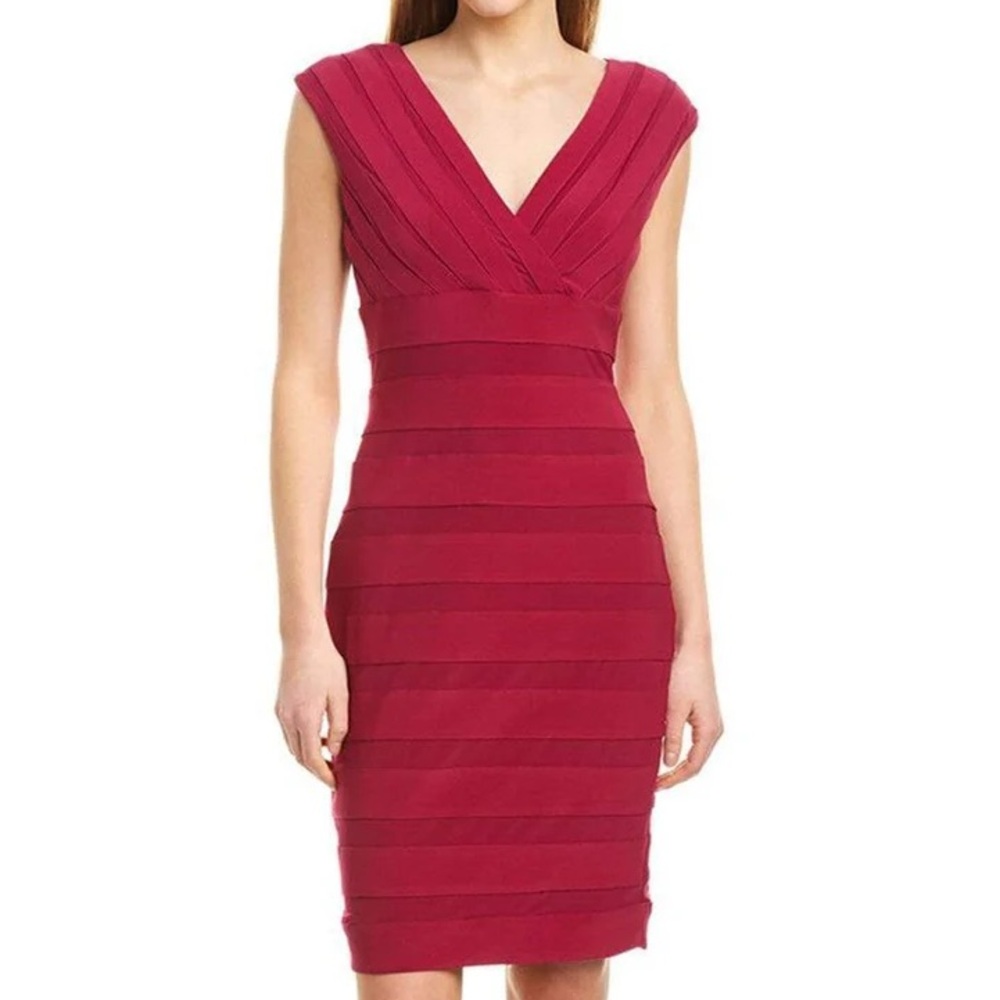 NWT Adrianna Papell - Cap Sleeve Bandage Style Dress